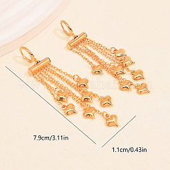 Brass Leverback Earrings for Women&nbsp;VY6617