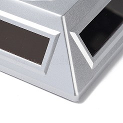 ABS Plastic 360 Degree Rotating Solar Power Battery Turntable Jewelry Display Stand&nbsp;ODIS-C010-01A