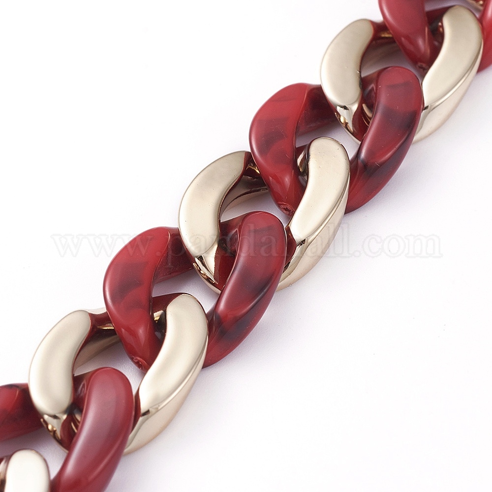 Wholesale Handmade CCB Plastic Curb Chain - Pandahall.com
