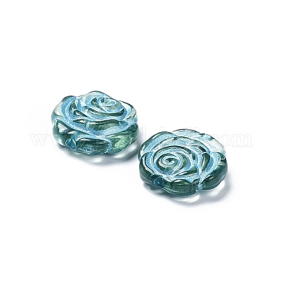 Plating Transparent Acrylic Beads&nbsp;OACR-G016-09N-1