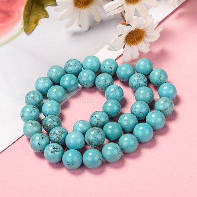 Natural Magnesite Beads Strands&nbsp;G-TAC0001-03D-1