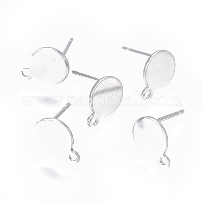 Non-Tarnish 304 Stainless Steel Ear Stud Components&nbsp;STAS-I120-17A-P-1