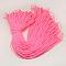 Polyester & Spandex Cord Ropes, 16-Ply, Solid Color, for Shoe Lace Cord Making, Hot Pink, 2mm, about 109.36 yards(100m)/bundle