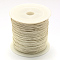 Nylon Thread, with Metallic Cords, Silver, 1.0mm, about 109.36 yards(100m)/roll