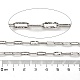 304 Stainless Steel Paperclip Chains&nbsp;CHS-A016-64P-A-2