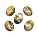 Natural Tiger Eye Cabochons&nbsp;G-O175-16B-1