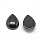 Natural Black Stone Cabochons&nbsp;G-R417-18x25-46-2