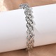 304 Stainless Steel Cuff Bangles for Women&nbsp;BJEW-A160-04P-1