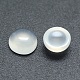 Natural White Agate Cabochons&nbsp;G-P393-R07-8MM-2