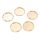 304 Stainless Steel Cabochon Settings&nbsp;STAS-Y001-12I-G-1