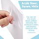Acrylic Sheet&nbsp;DIY-WH0308-810A-4