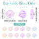 285Pcs Transparent Plastic Beads&nbsp;KY-TA0001-54-4