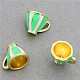 Alloy Enamel Pendants&nbsp;ENAM-CJC0002-37KCG-06-1