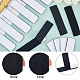40Pcs Self-adhesive Nylon with Polyester Hook and Loop Tapes&nbsp;AJEW-SP0003-23-6