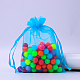 Rectangle Organza Drawstring Bags&nbsp;CON-PW0001-054B-09-1