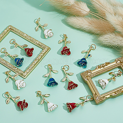30Pcs 3 Style Alloy Pendants&nbsp;PALLOY-ME00030