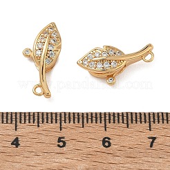 SHEGRACE Brass Micro Pave Clear Cubic Zirconia Lobster Claw Clasps&nbsp;XGRQ4G637-677G