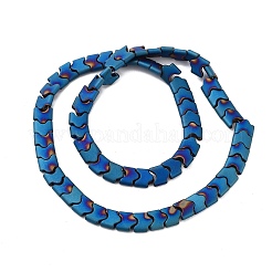Synthetic Non-magnetic Hematite Beads Strands&nbsp;G-P545-I02-01E