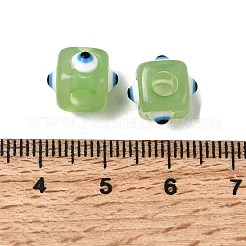 Resin Evil Eye European Beads&nbsp;RESI-A021-15