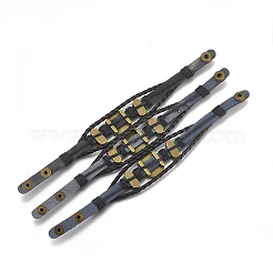 Imitation Leather Bracelet Making&nbsp;MAK-R024-02