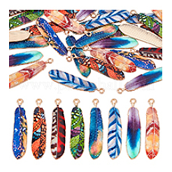 32Pcs 8 Colors Alloy Pendants&nbsp;FIND-PH0020-39