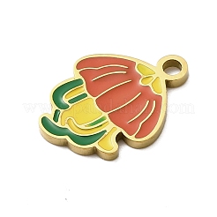 304 Stainless Steel Enamel Pendants&nbsp;STAS-I336-05G-01
