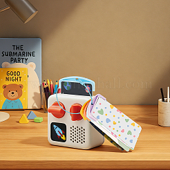 1 Bag Rectangle Platic Card Holder&nbsp;AJEW-JOY0002-024