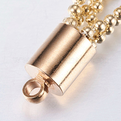 Iron Ball Chain Tassel Pendants&nbsp;IFIN-K033-03G