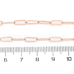 Brass Paperclip Chains Necklaces for Women&nbsp;NJEW-D302-69RG