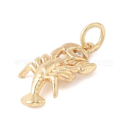 304 Stainless Steel Rhinestone Pendants&nbsp;STAS-V013-02E-G