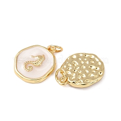 Brass Pendants&nbsp;KK-C143-37B-02