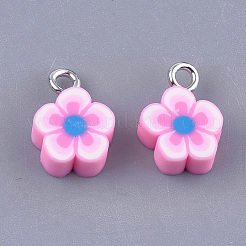 Handmade Polymer Clay Pendants&nbsp;CLAY-S091-104