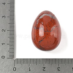 Natural Red Jasper Egg Shape Display Decorations&nbsp;G-Z094-01E