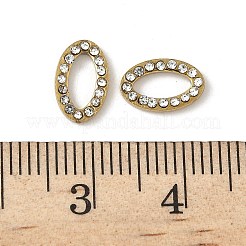 304 Stainless Steel Rhinestone Cabochons&nbsp;STAS-A057-04G-C01