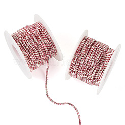 2 Roll Electrophoresis Iron Rhinestone Strass Chains&nbsp;CHC-TA0001-38A