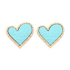 Rack Plating Spray Painted Alloy Cabochons&nbsp;PALLOY-S143-07
