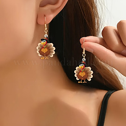 Acrylic Dangle Earrings&nbsp;FS-WG3C978-01