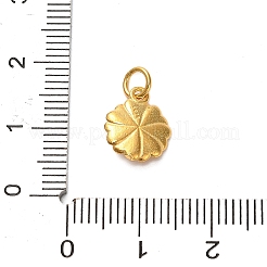 925 Sterling Silver Lotus Flower Charms&nbsp;STER-U009-01G-02