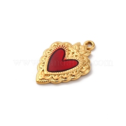 304 Stainless Steel Enamel Pendants&nbsp;STAS-D362-01G-01