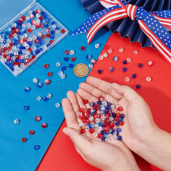 Independence Day Glass Beads Sets&nbsp;DIY-PH0023-63