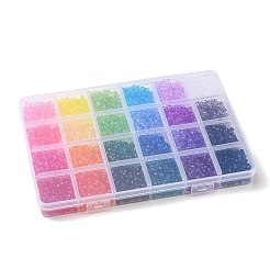 5760Pcs 22 Colors Transparent Acrylic Beads&nbsp;TACR-YW0001-62