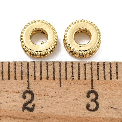 Rack Plating Brass Micro Pave Cubic Zirconia Beads&nbsp;KK-U030-30G-09