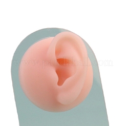 Silicone Soft Flexible Model Left Ear Earrings Storage Rack&nbsp;PW-WG33020-01