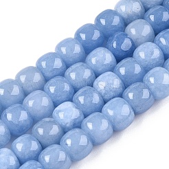 Dyed Natural White Jade Beads Strands&nbsp;X-G-T138-S12