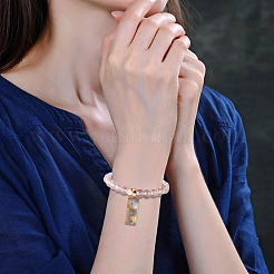 50Pcs 2 Colors Brass Beads&nbsp;KK-BBC0016-51