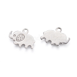 Tarnish Resistant 304 Stainless Steel Charms&nbsp;STAS-I123-07P