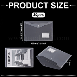 Transparent Plastic Document Storage Bags&nbsp;AJEW-WH0695-092