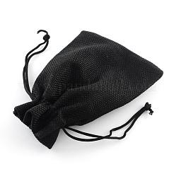 Burlap Packing Pouches Drawstring Bags&nbsp;ABAG-Q050-7x9-09