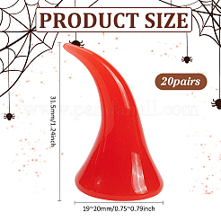 Plastic Cabochons&nbsp;KY-WH0051-09A