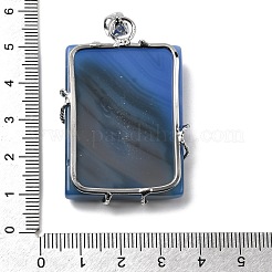 Natural Agate Pendants&nbsp;G-A282-03P